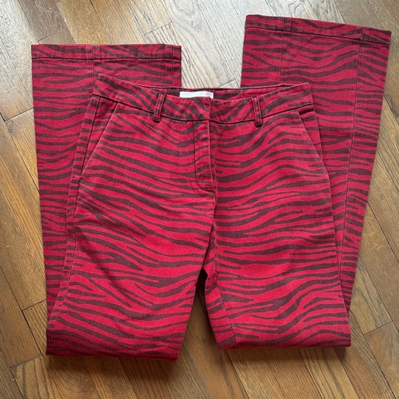 Ronny Kobo Zebra Print Pants - Picture 2 of 5